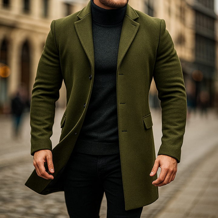 Margot Biarritz - Trench en laine pour hommes