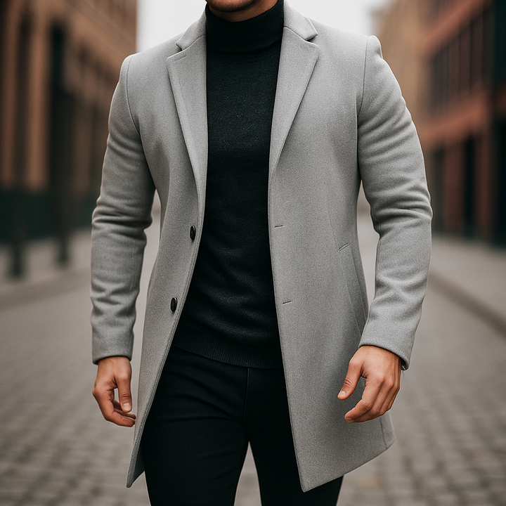 Margot Biarritz - Trench en laine pour hommes