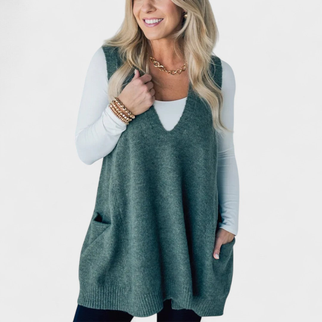 Margot Biarritz - Gilet en maille confortable