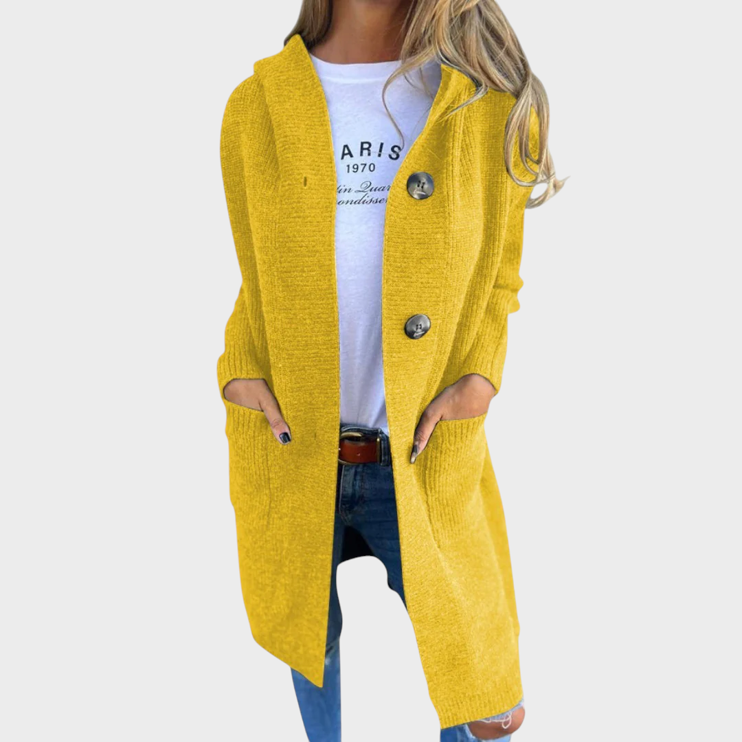 Margot Biarritz - Manteau long en maille