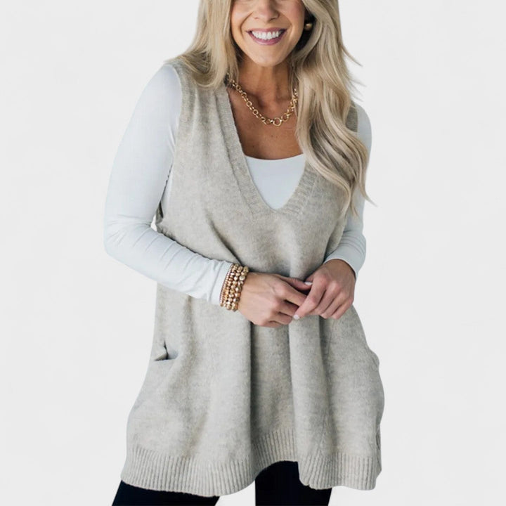 Margot Biarritz - Gilet en maille confortable
