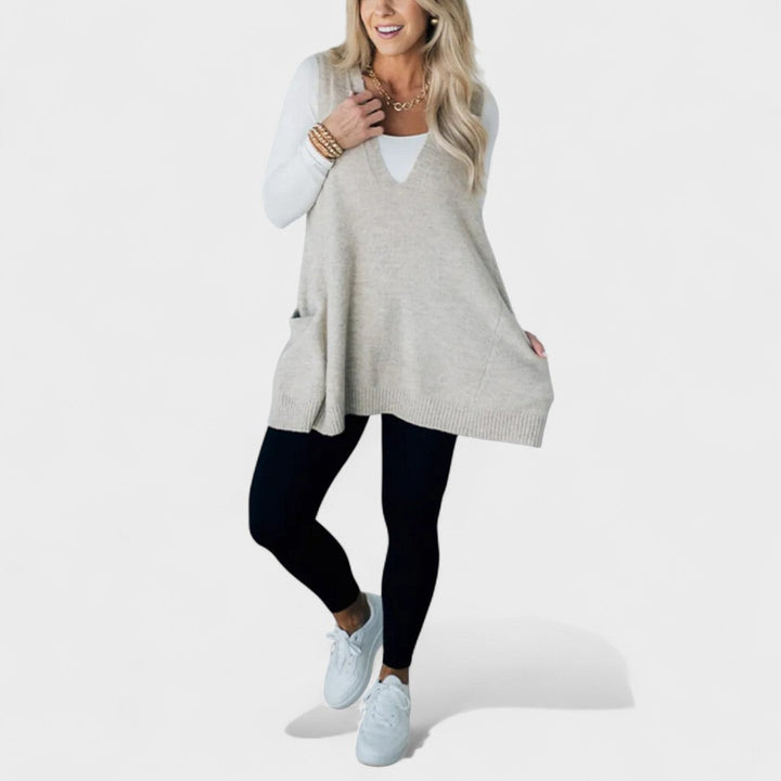 Margot Biarritz - Gilet en maille confortable