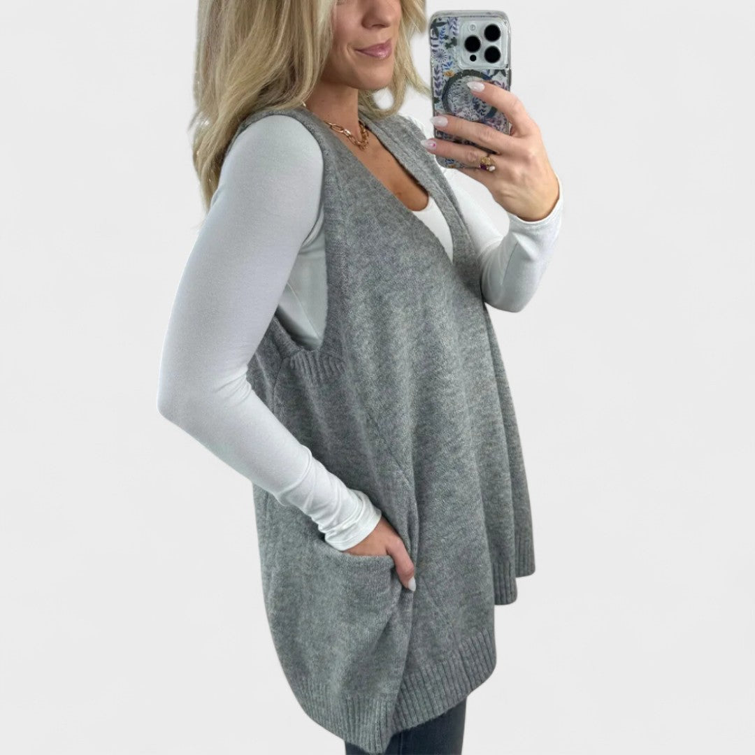 Margot Biarritz - Gilet en maille confortable