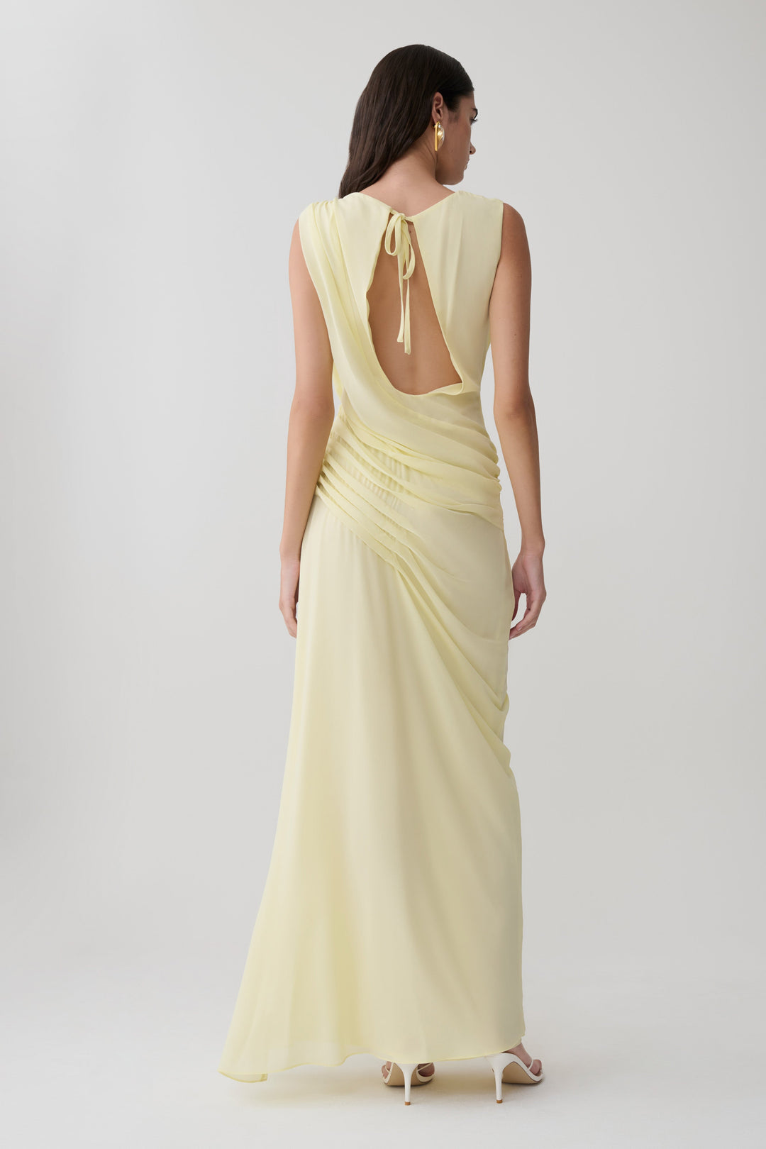 Margot Biarritz - Robe longue Oria en chiffon