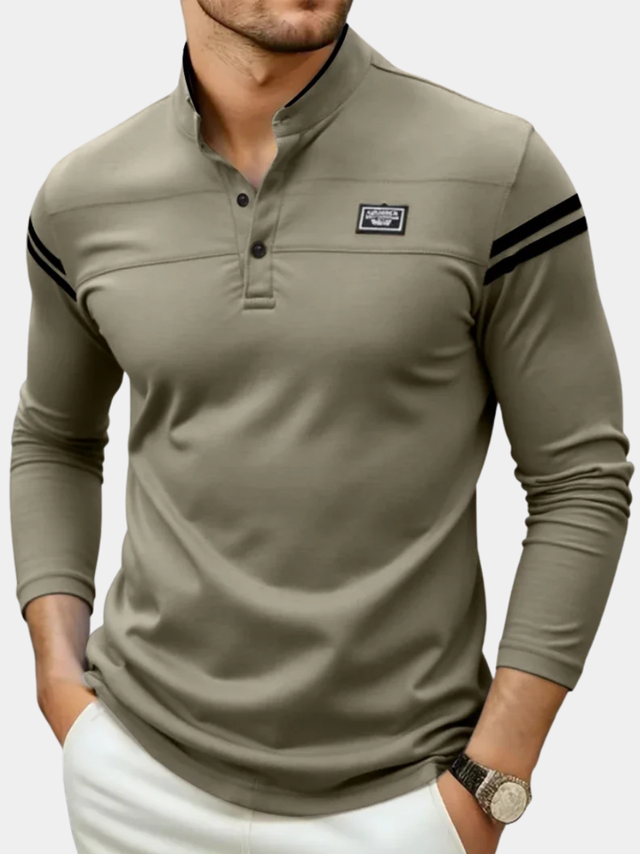 Margot Biarritz - T-shirt à manches longues moderne pour homme