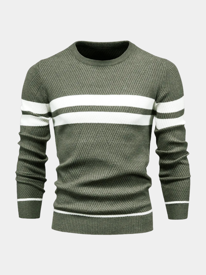 Margot Biarritz - Pull rayé pour homme