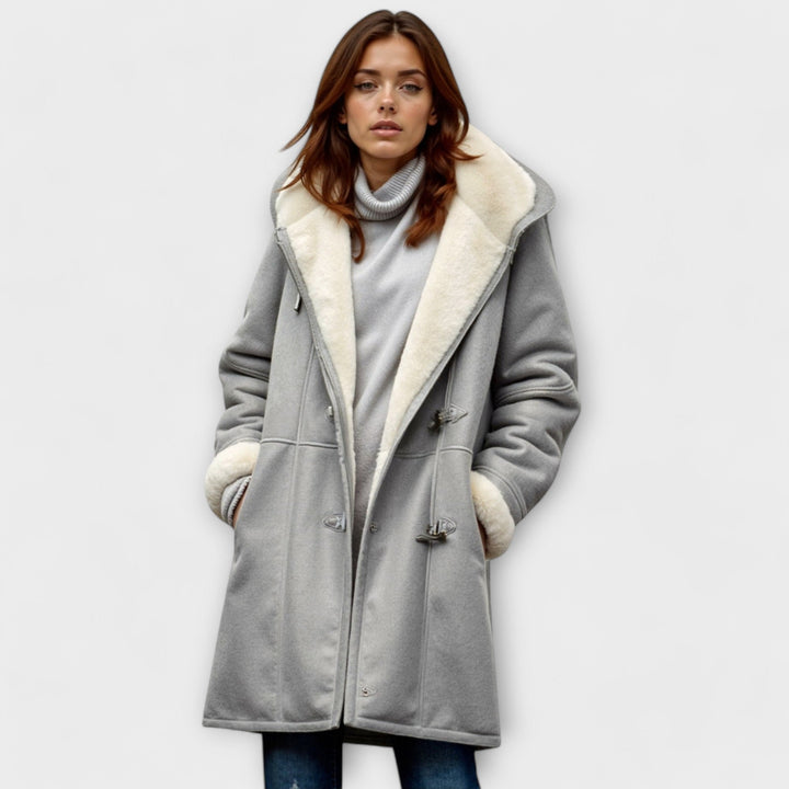 Margot Biarritz - Veste Confortable avec Doublure en Fourrure