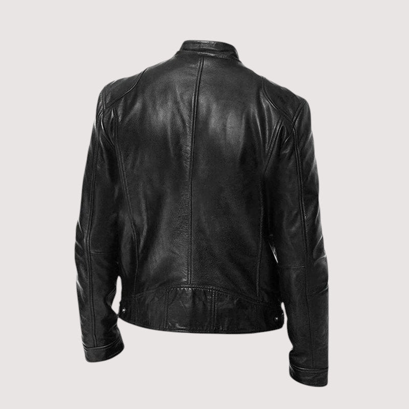 Margot Biarritz - Veste en cuir haut de gamme élégante pour homme