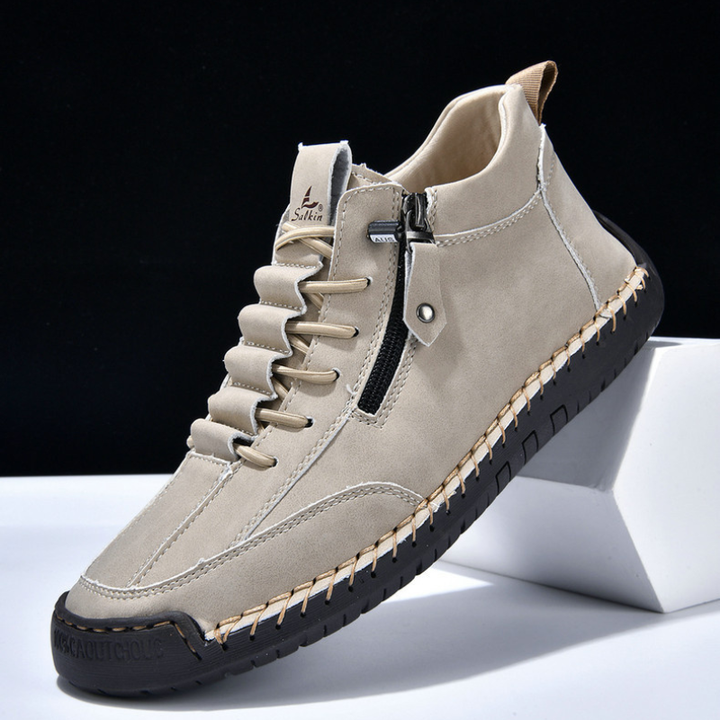 Margot Biarritz - Chaussures en nubuck avec zip pour homme