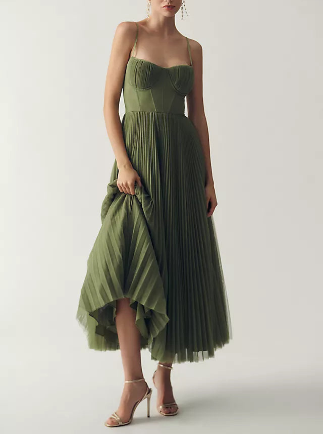 Margot Biarritz - Robe en tulle drapée élégamment