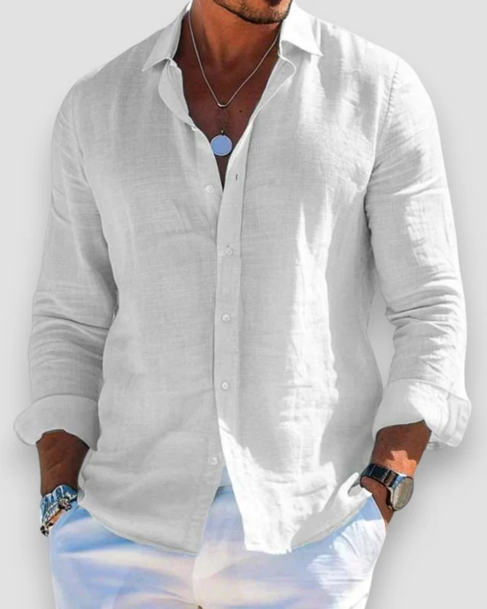 Margot Biarritz - Chemise casual homme Lucas