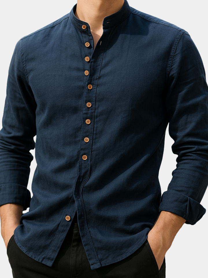 Margot Biarritz - Chemise en lin et coton pour homme