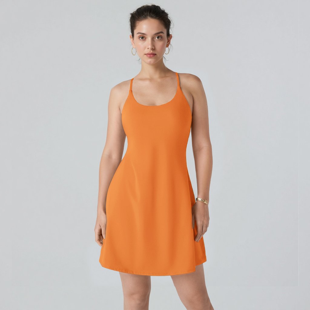 Margot Biarritz - Robe de sport avec shorts intégrés uniques