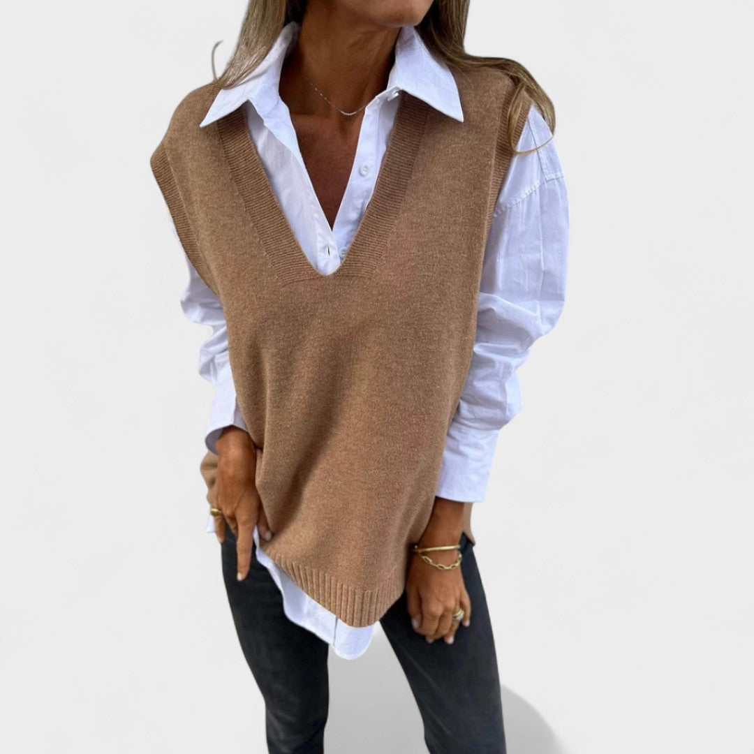 Margot Biarritz - Gilet en tricot