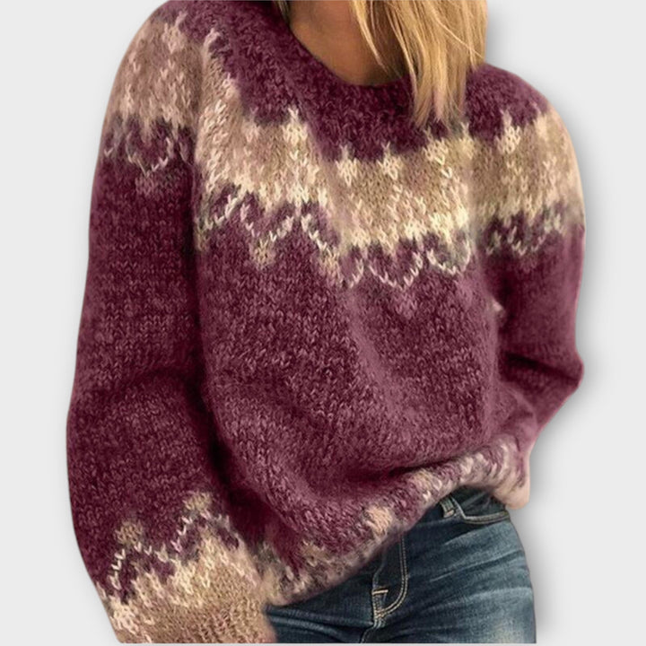 Margot Biarritz - Pull en coton tricoté confortable