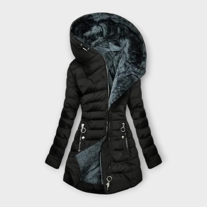 Margot Biarritz - Veste matelassée d'hiver avec capuche