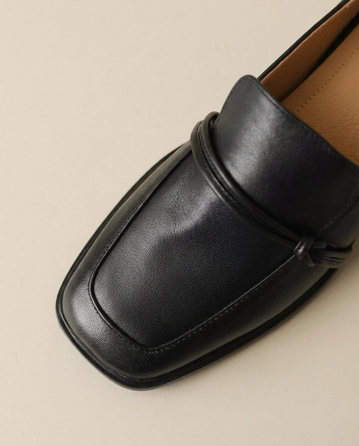 Margot Biarritz - Mocassins à talon bloc confort