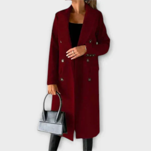 Margot Biarritz - Manteau Élégant en Laine