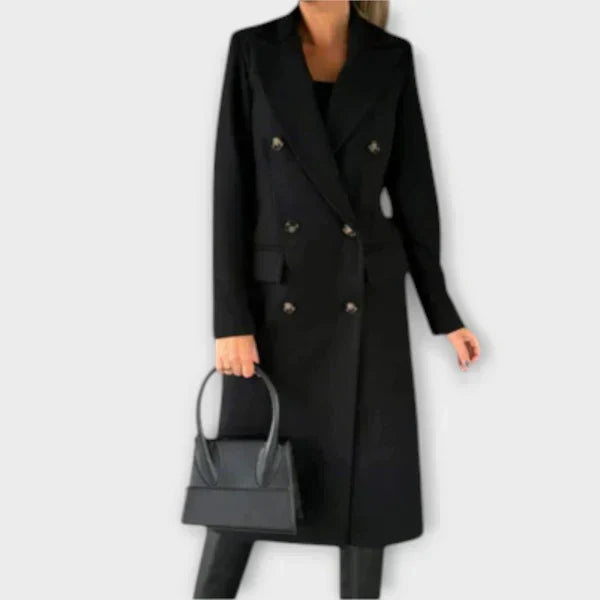 Margot Biarritz - Manteau Élégant en Laine