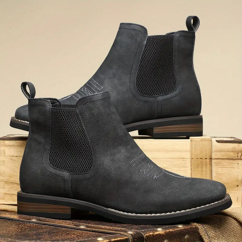 Margot Biarritz - Bottes classiques en cuir pour homme