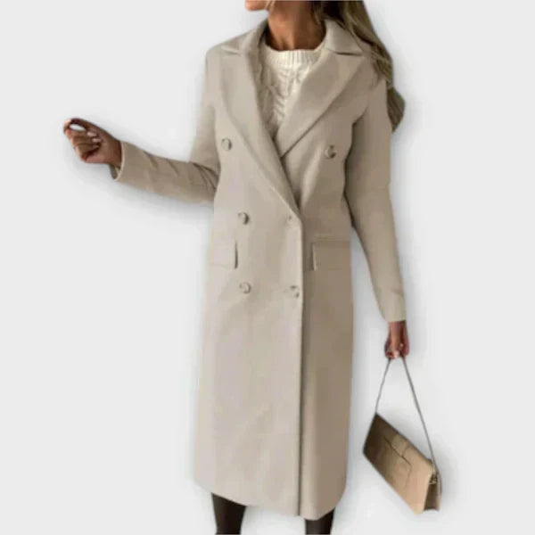 Margot Biarritz - Manteau Élégant en Laine