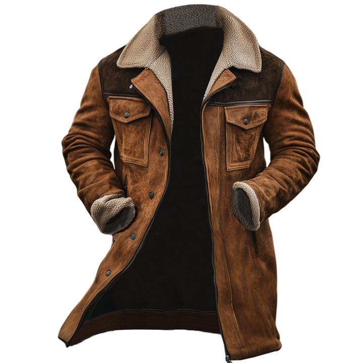 Margot Biarritz - Manteau long classique pour homme