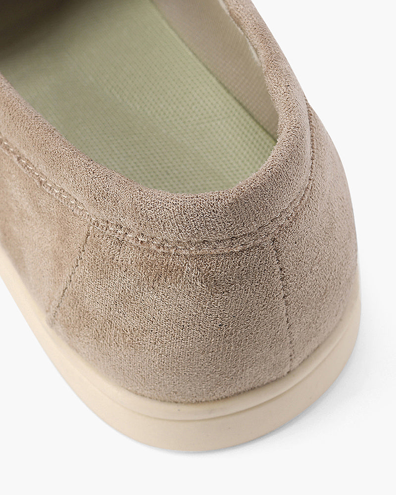 Margot Biarritz - Mocassins en cuir suédé