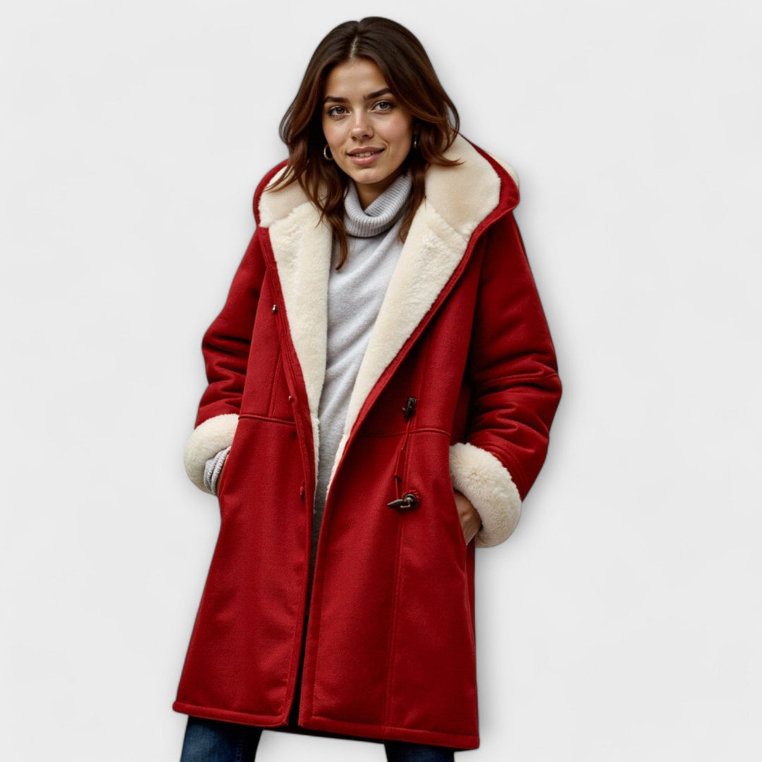 Margot Biarritz - Veste Confortable avec Doublure en Fourrure