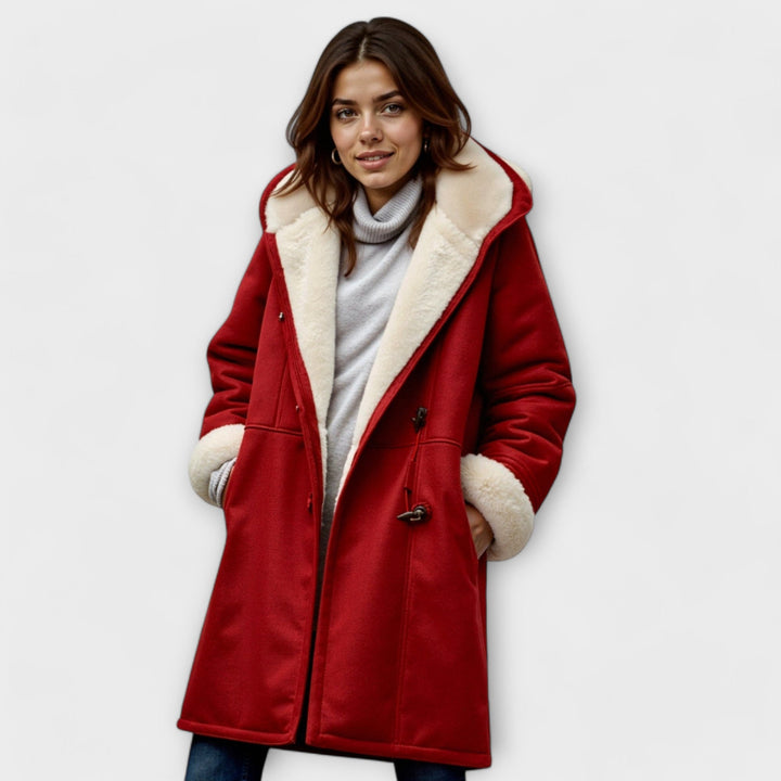 Margot Biarritz - Veste Confortable avec Doublure en Fourrure