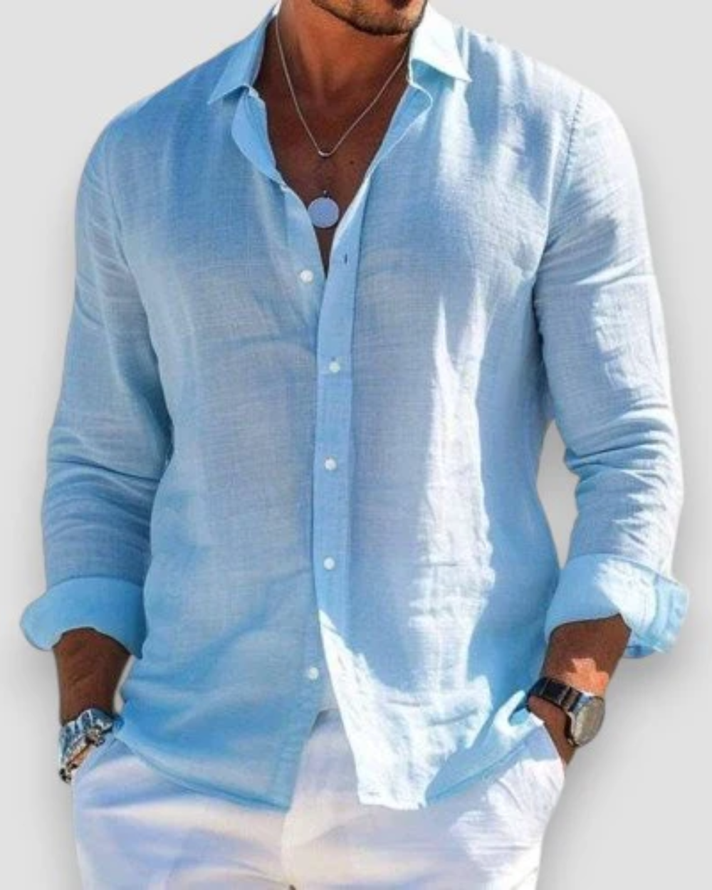Margot Biarritz - Chemise casual homme Lucas