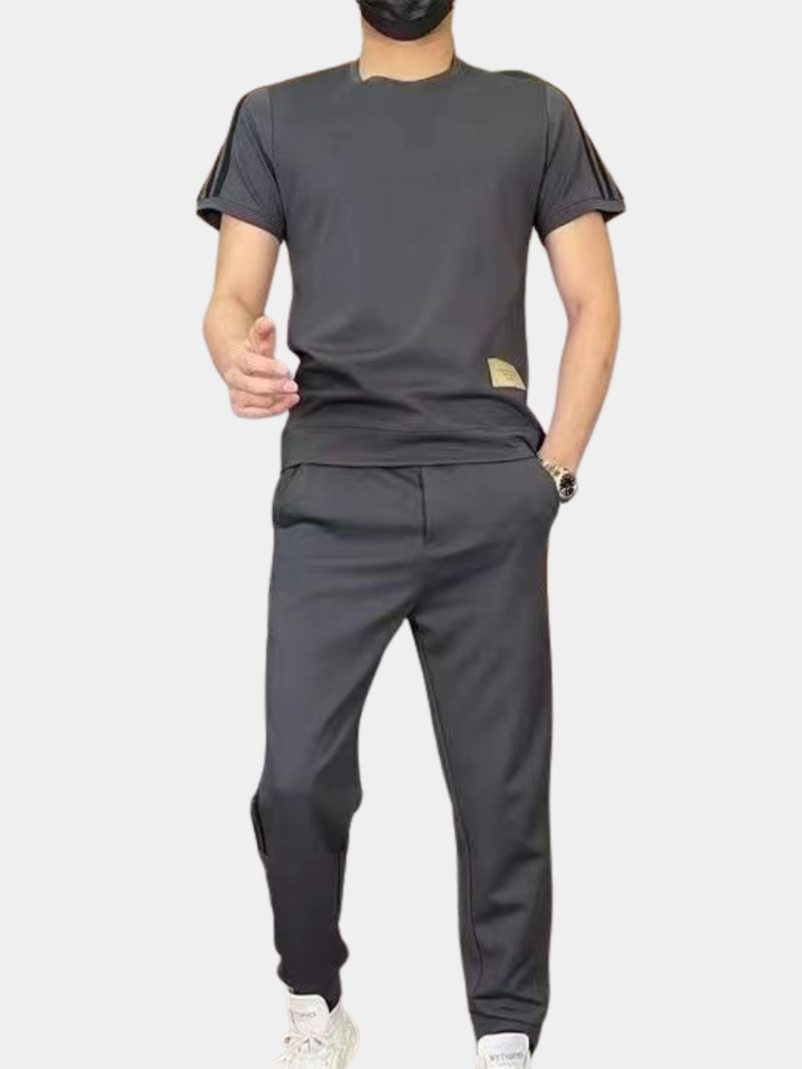 Margot Biarritz - Ensemble homme en matériau de luxe avec élastique