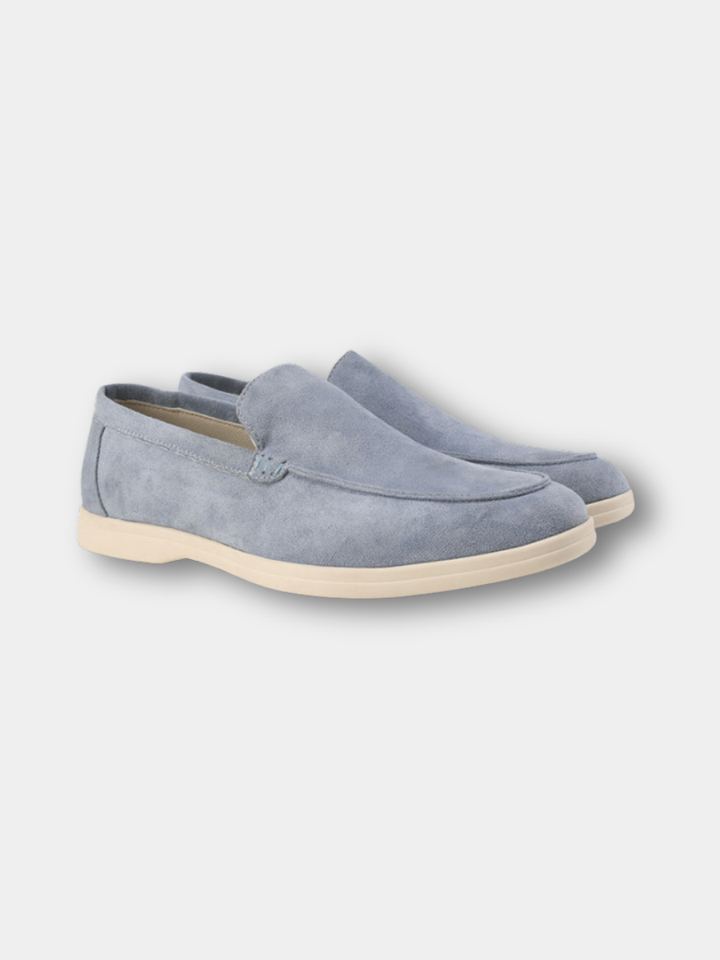 Margot Biarritz - Mocassins en cuir suédé