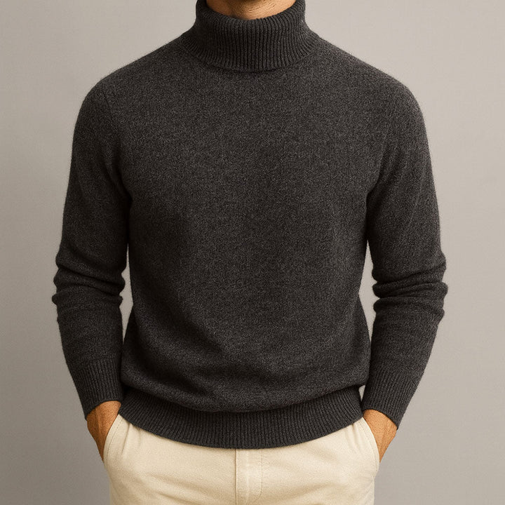 Margot Biarritz - Pull à col montant pour homme