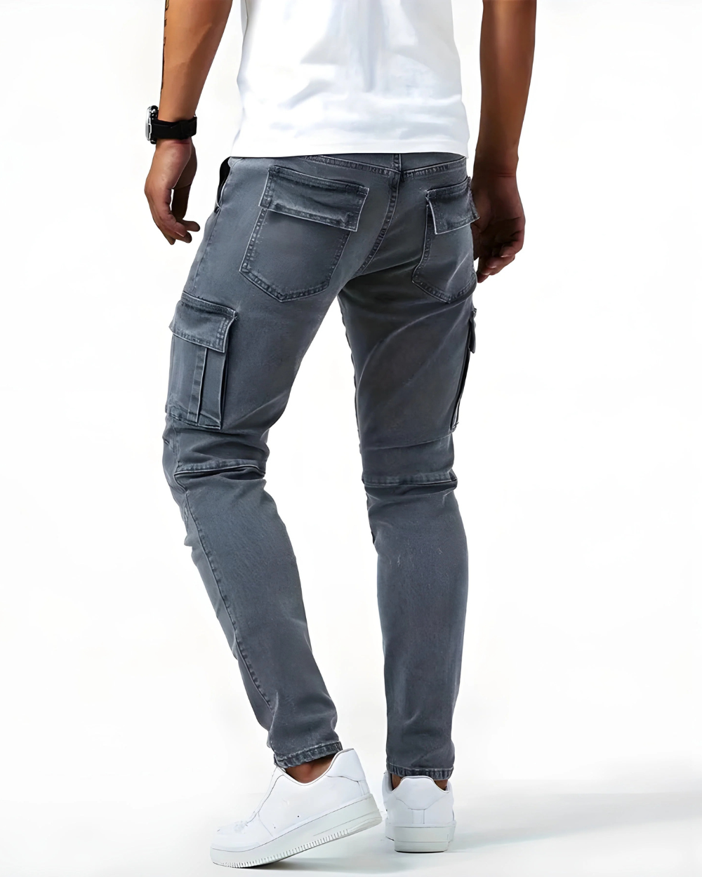 Margot Biarritz - Pantalon cargo stretch