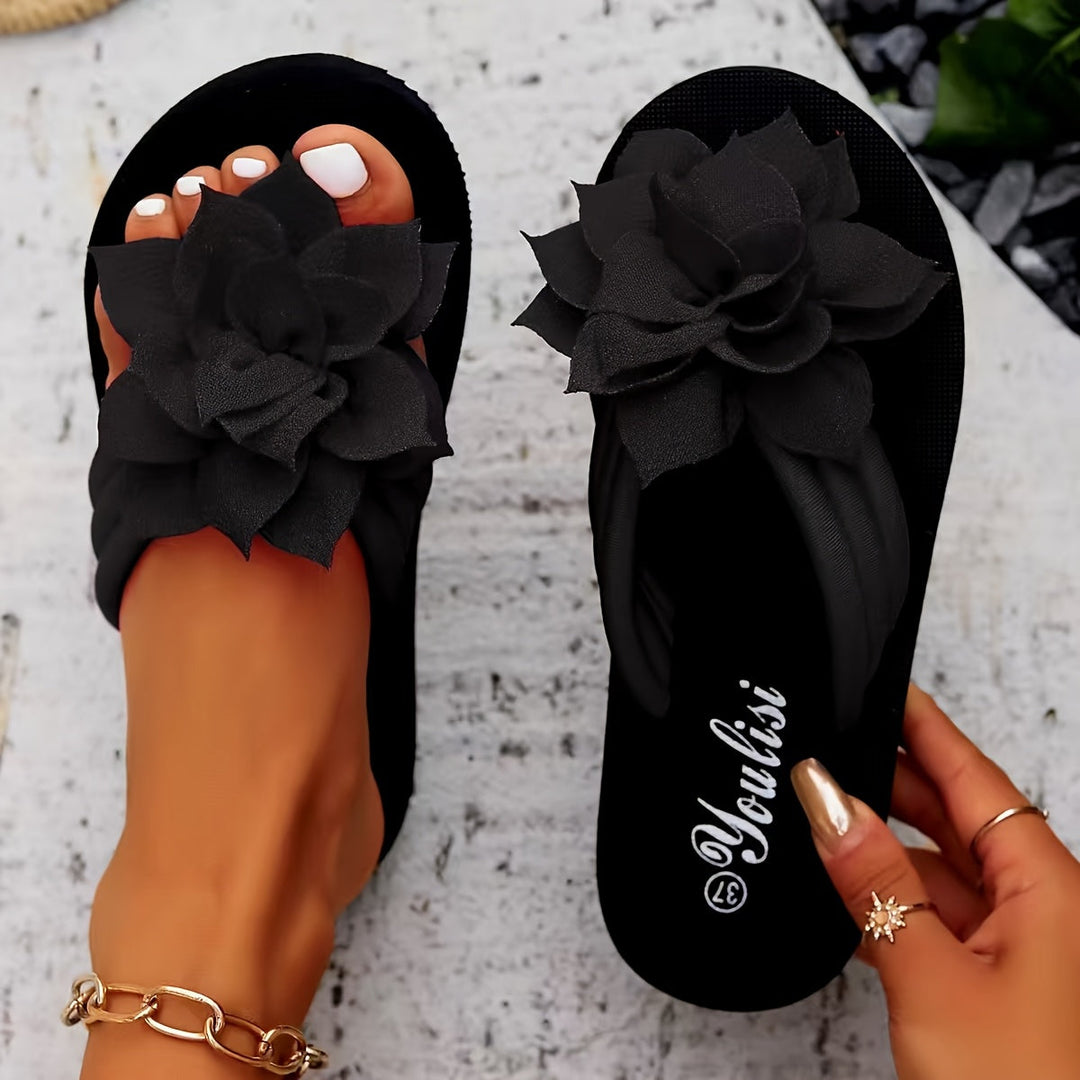 Margot Biarritz - Sandales Fleur Élégante Livia