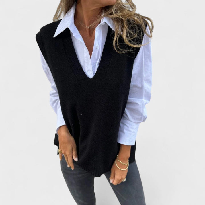 Margot Biarritz - Gilet en tricot