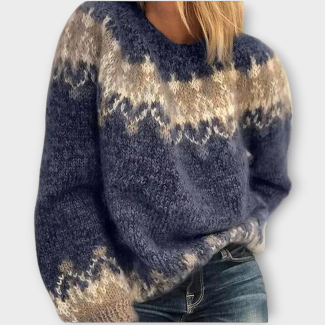 Margot Biarritz - Pull en coton tricoté confortable