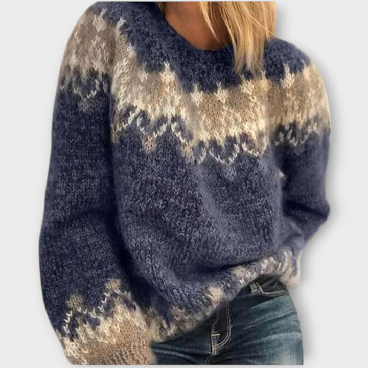 Margot Biarritz - Pull en coton tricoté confortable