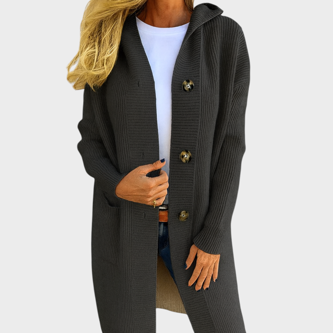 Margot Biarritz - Manteau long en maille