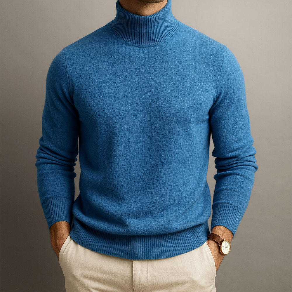 Margot Biarritz - Pull à col montant pour homme