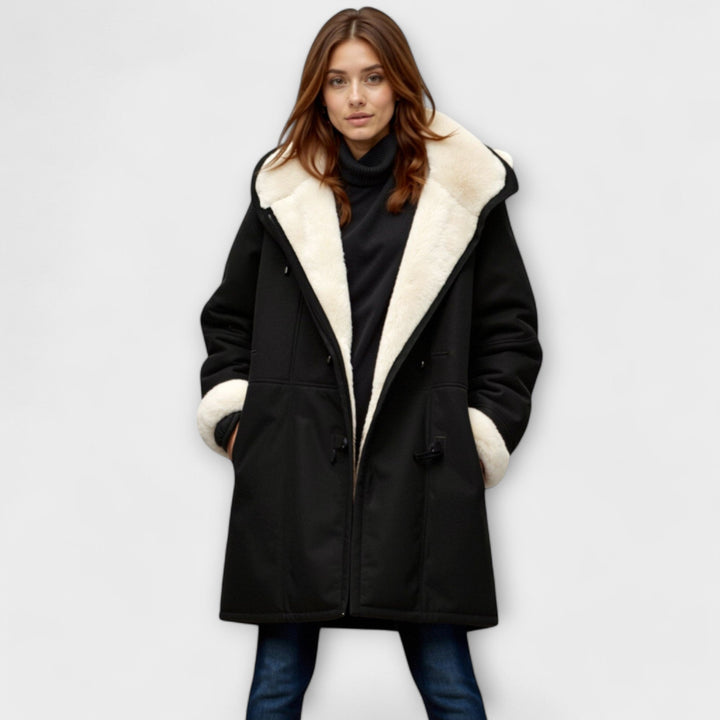 Margot Biarritz - Veste Confortable avec Doublure en Fourrure