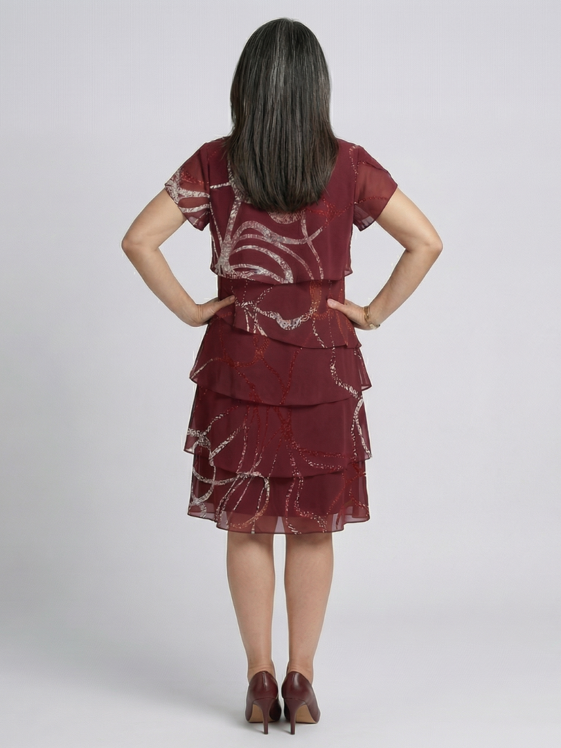 Margot Biarritz - Robe Abstraite Longueur Genou Alani