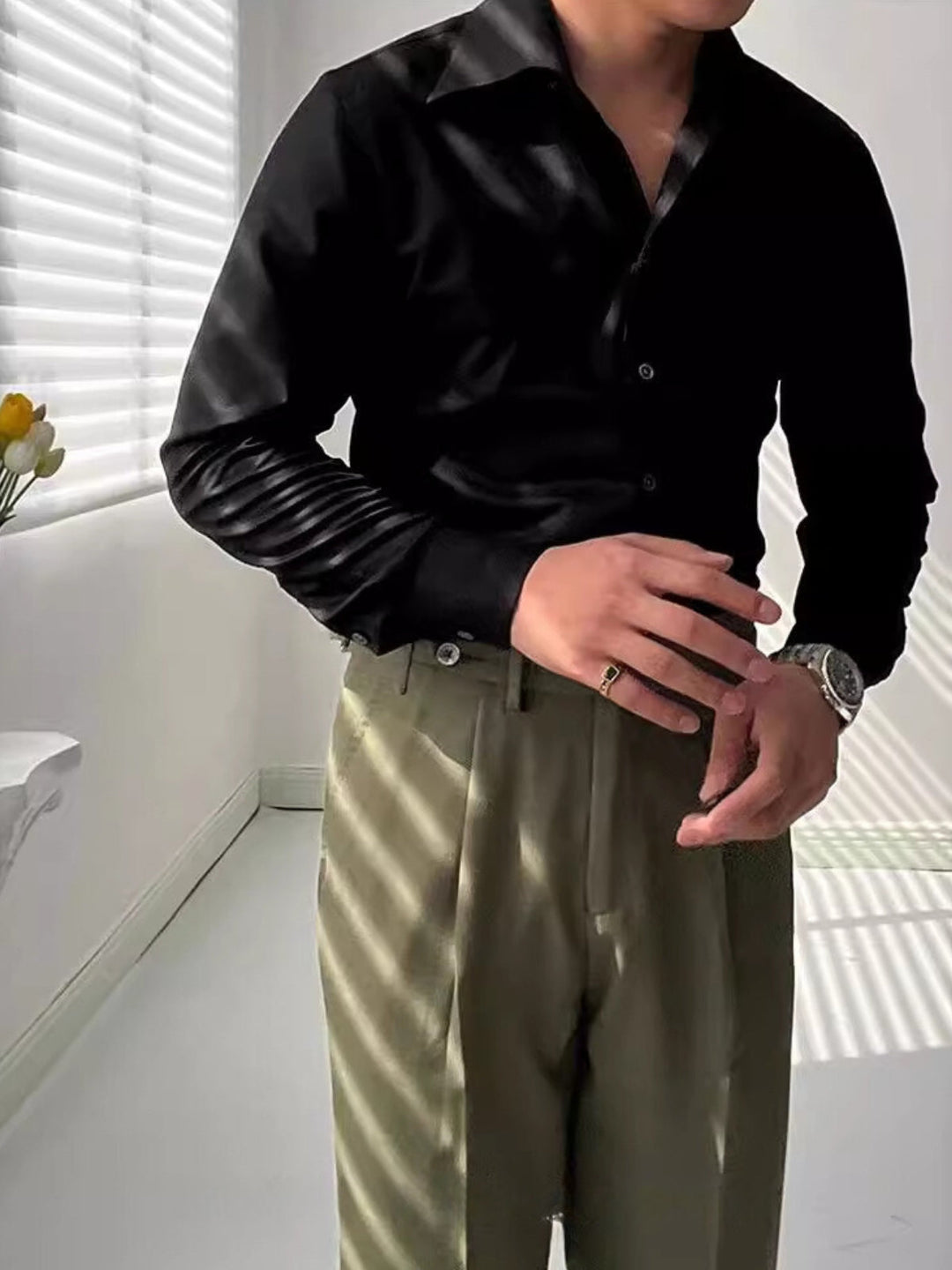 Margot Biarritz - Chemise athlétique italienne en bambou pour homme