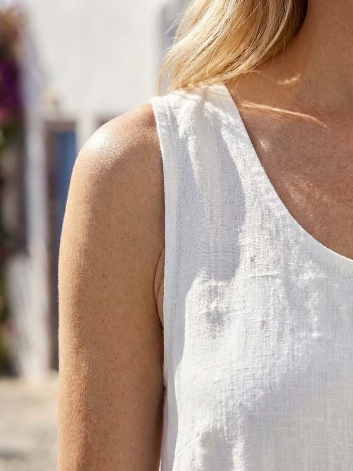 Margot Biarritz - Robe midi sans manches Ismera