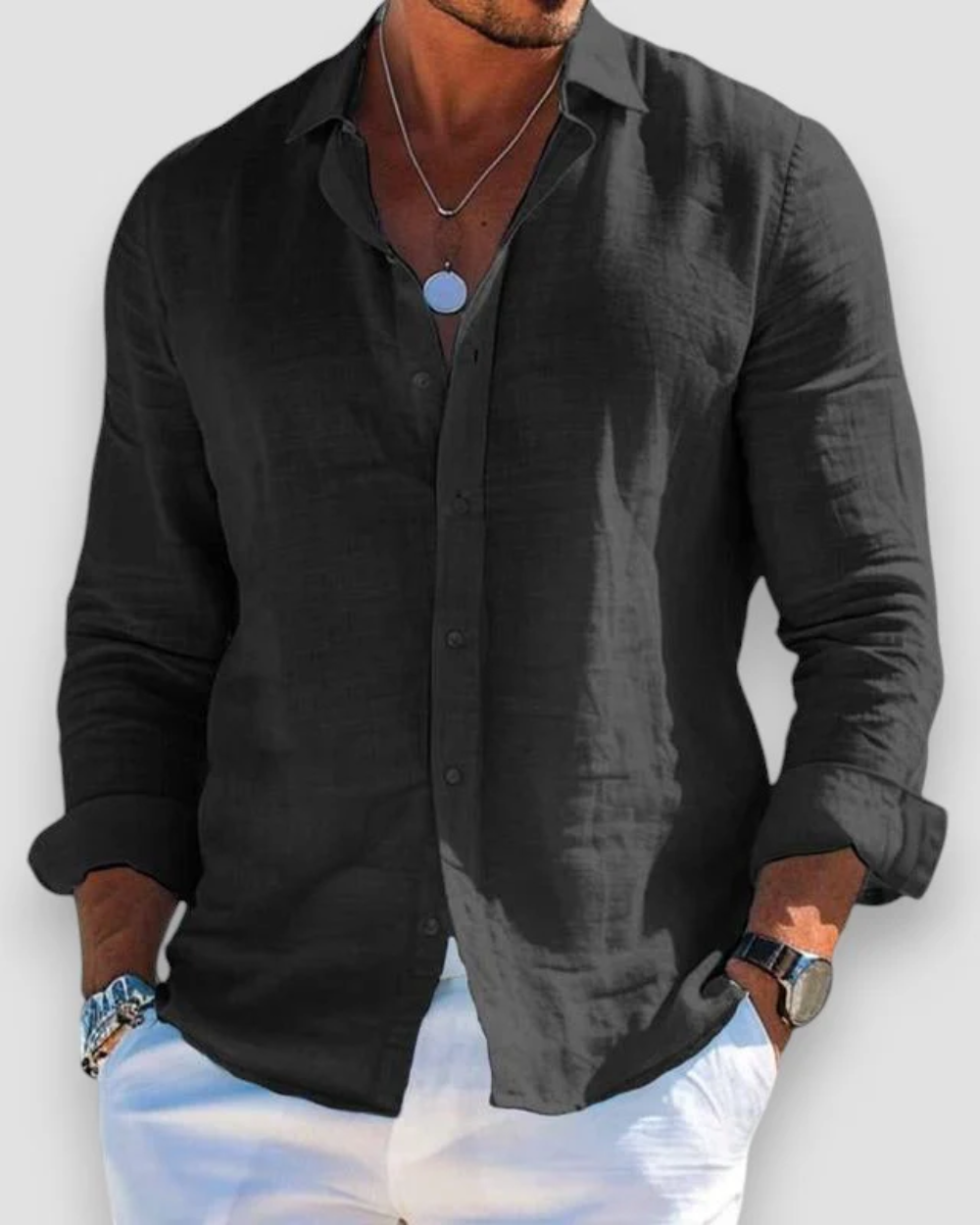 Margot Biarritz - Chemise casual homme Lucas