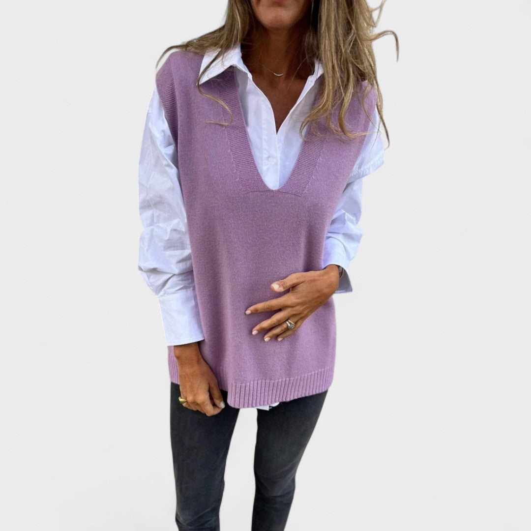 Margot Biarritz - Gilet en tricot