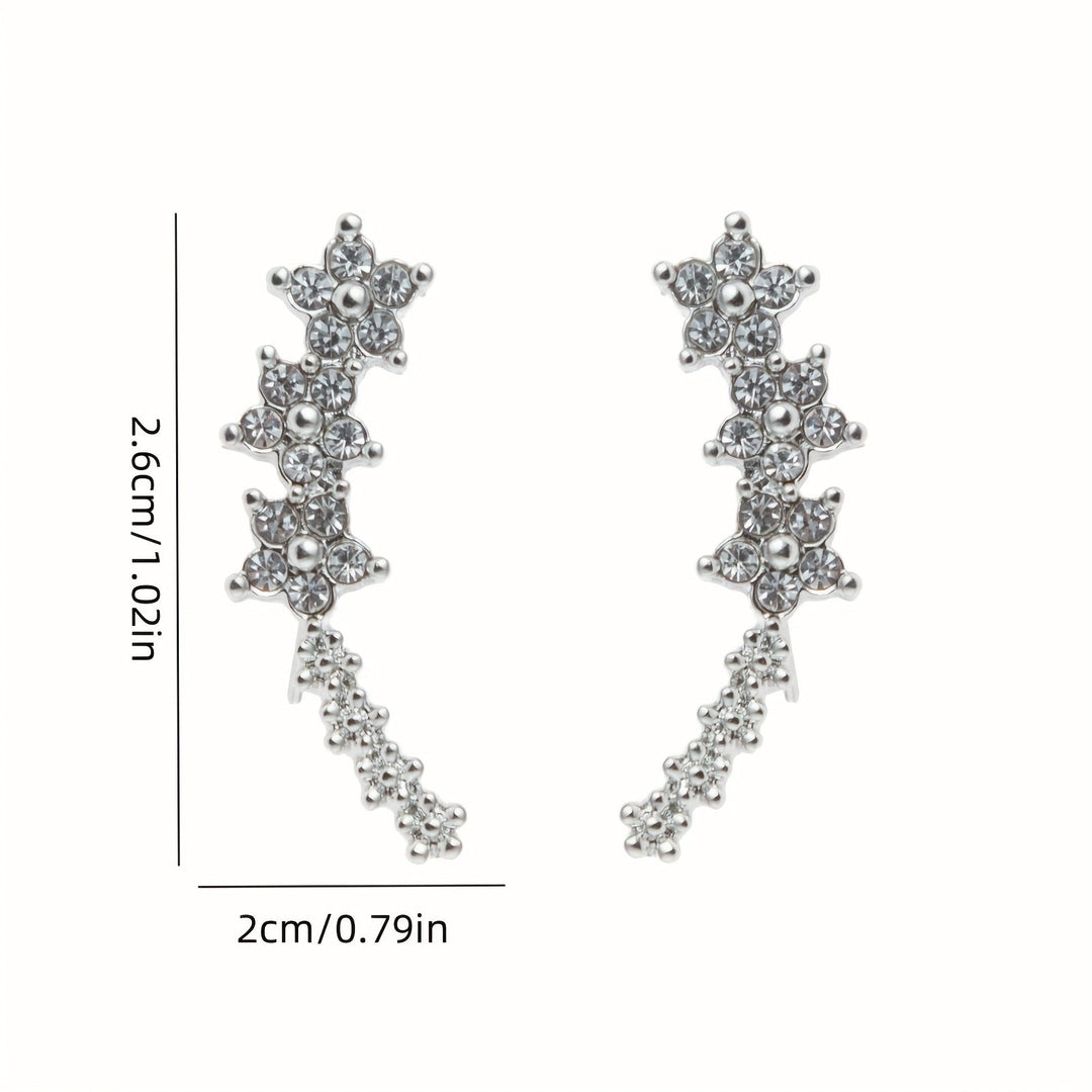 Margot Biarritz - Boucles d'oreilles florales intemporelles
