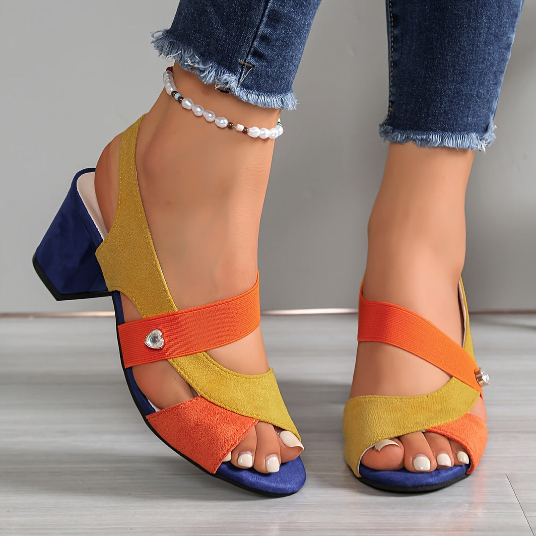 Margot Biarritz - Sandales orthopédiques élégantes colorées Sofia