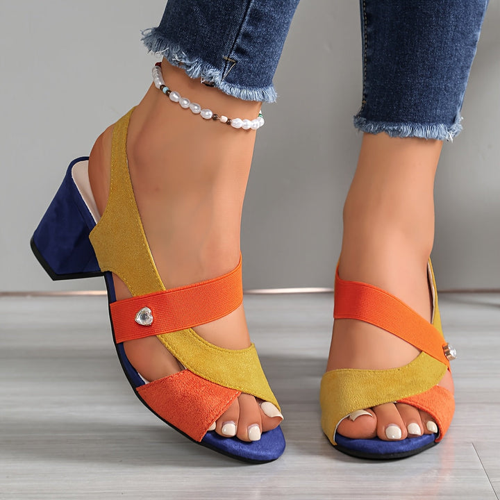 Margot Biarritz - Sandales orthopédiques élégantes colorées Sofia
