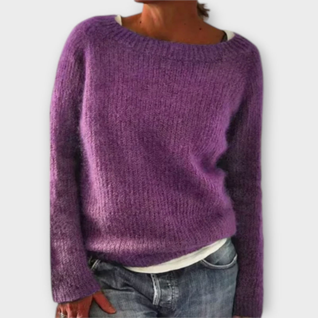 Margot Biarritz - pull en maille unie